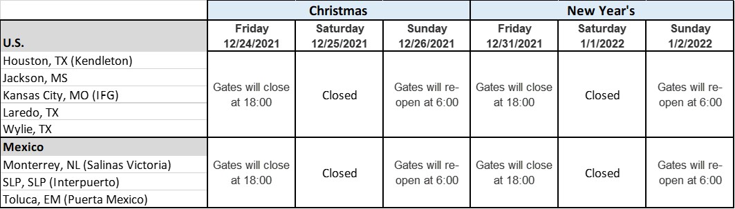 2021-Christmas-schedule